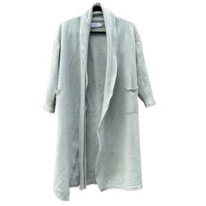 Restoration Hardware 100% Cashmere Short Midi Robe Cardigan Size Large